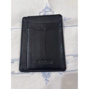 Estalon Fine Leather Wallet RFID Blocking Black